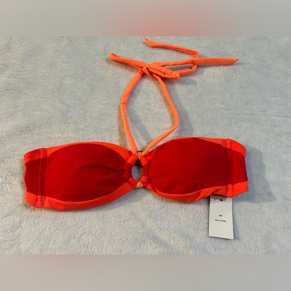 BNWT Red and Orange Hollister Bikini Top​ - Picture 2 of 4